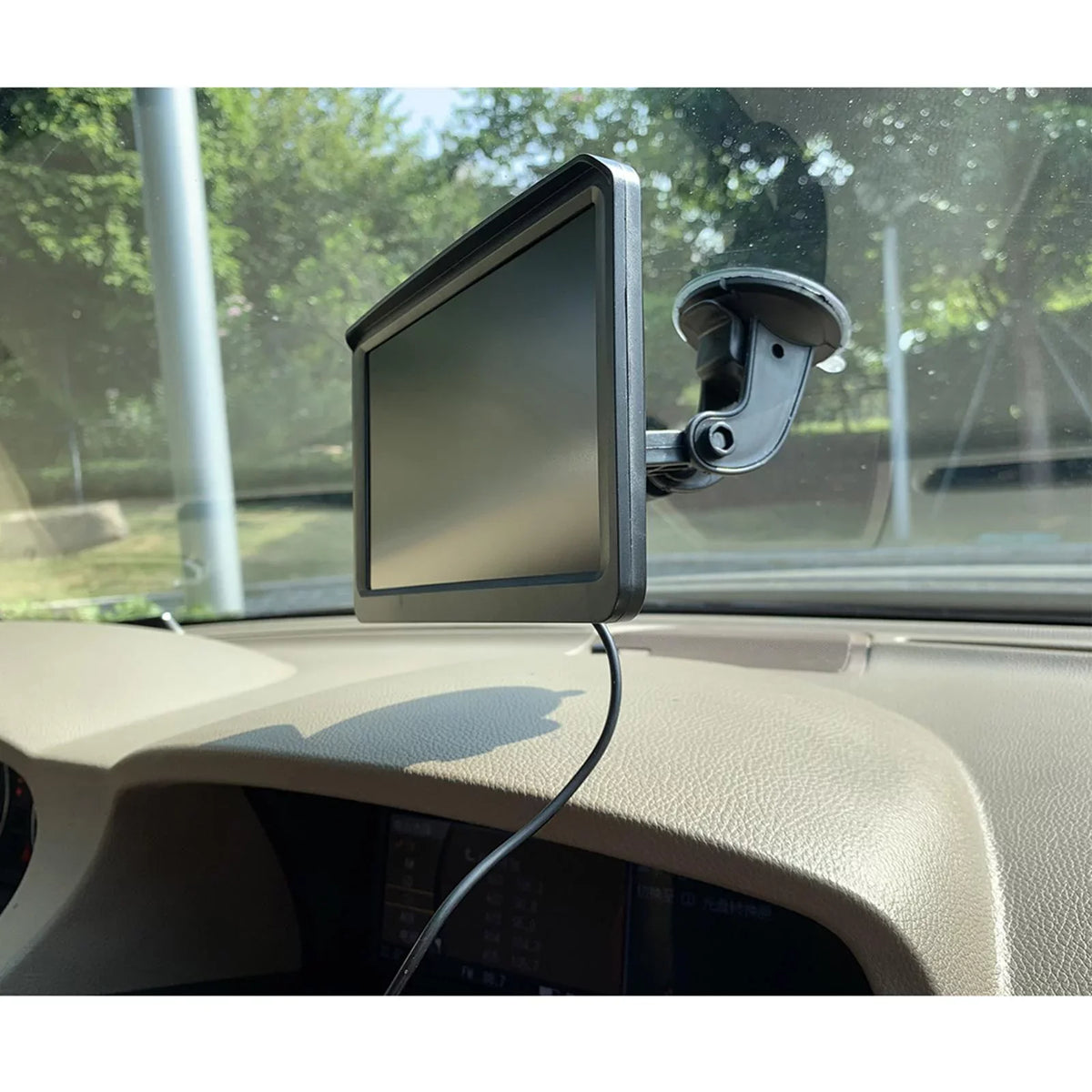 Car Rearview Monitor 7" Park Assist Vehicle Parking Sizeystem Easy Installation 10M Video Cable Sizecreen Waterproof LCD 8 LED Camera SizeUV Car