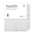 AIRx Filters 24x30x1 Air Filter MERV 13 Pleated HVAC AC Furnace Air Filter, Health 4-Pack Made in the USizeA
