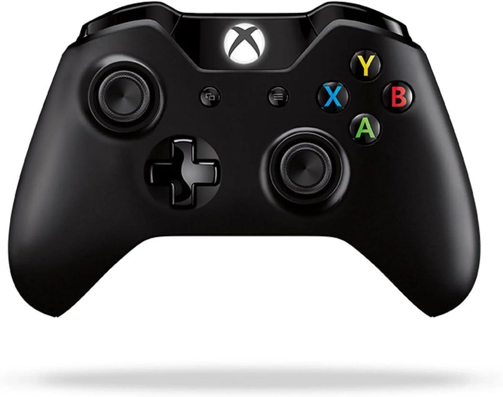 Pre-Owned Microsoft Xbox One Original 500GB Gaming Console Black Headset 2 Controller Included With Mortal Kombat X Game BOLT AXTION Bundle (Refurbished: Like New)