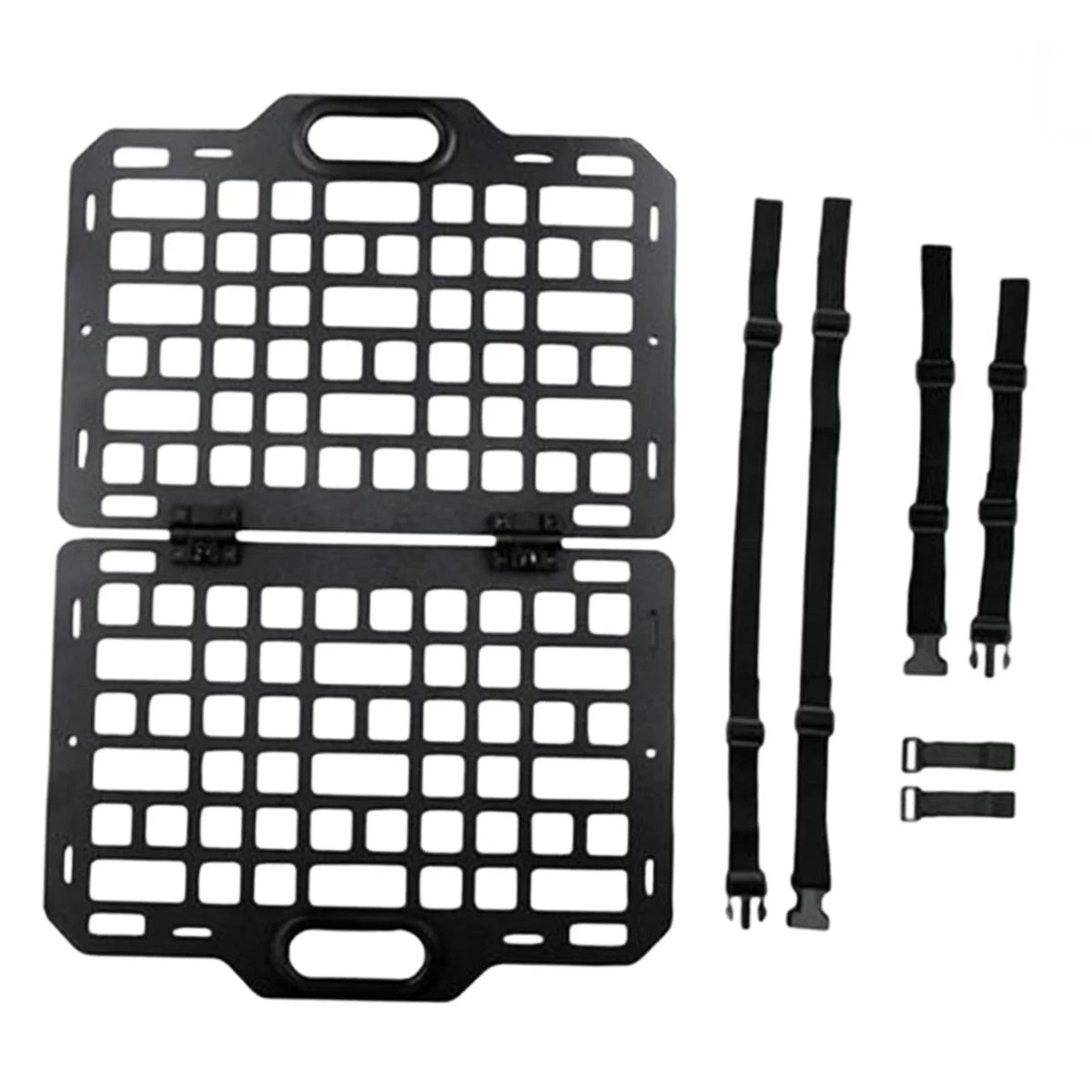AMLESizeO Auto Sizeeat Back Organizer Modular Sizetorage Molle Panel Car Sizeeatback Hanging Plate Auto Sizeeat Panel for Automotive Truck Parts