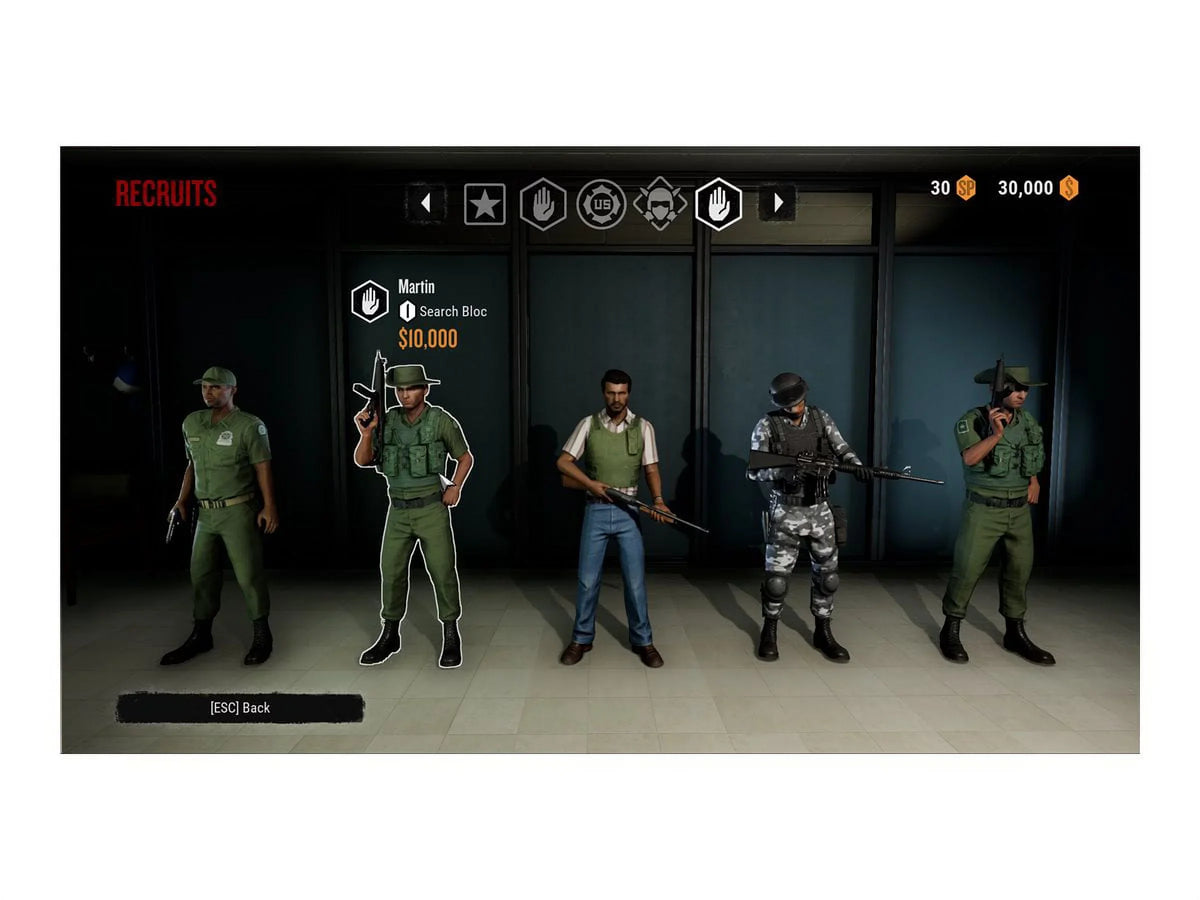Narcos - Rise of The Cartels, UI Entertainment for PlaySizetation 4
