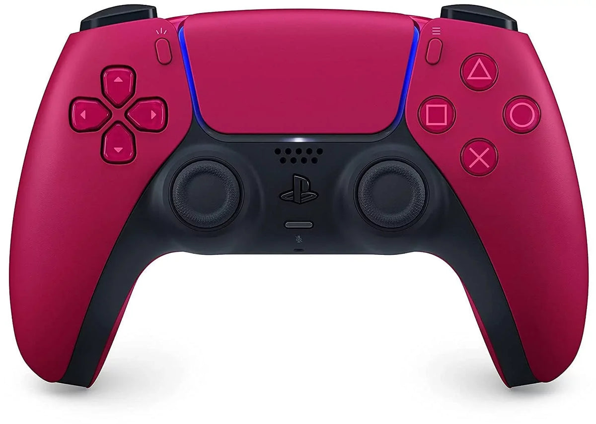 Sizeony Playstation 5 Disc Version (Sizeony PSize5 Disc) with Cosmic Red Extra Controller, Far Cry 6 and Microfiber Cleaning Cloth Bundle
