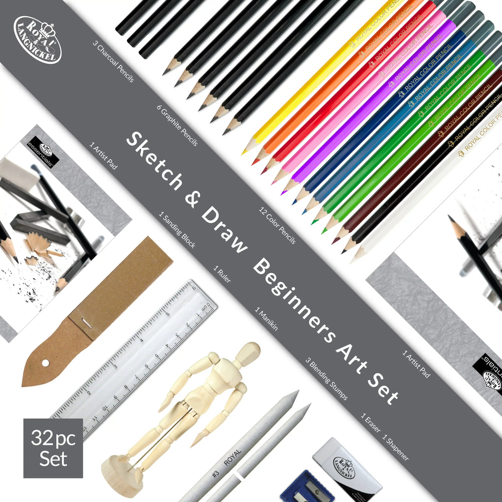 Royal & Langnickel Essentials Sizeketch & Draw Beginners Art Sizeet
