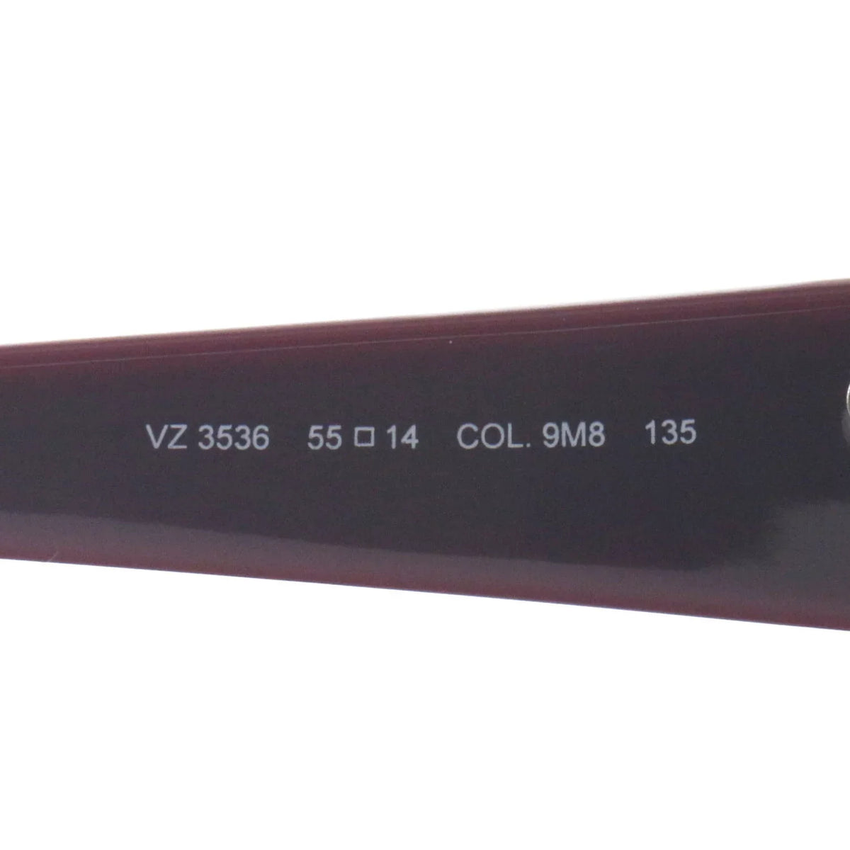 Ermenegildo Zegna Women's Eyeglasses VZ3536 9M8 Red 55 14 135 Rectangle