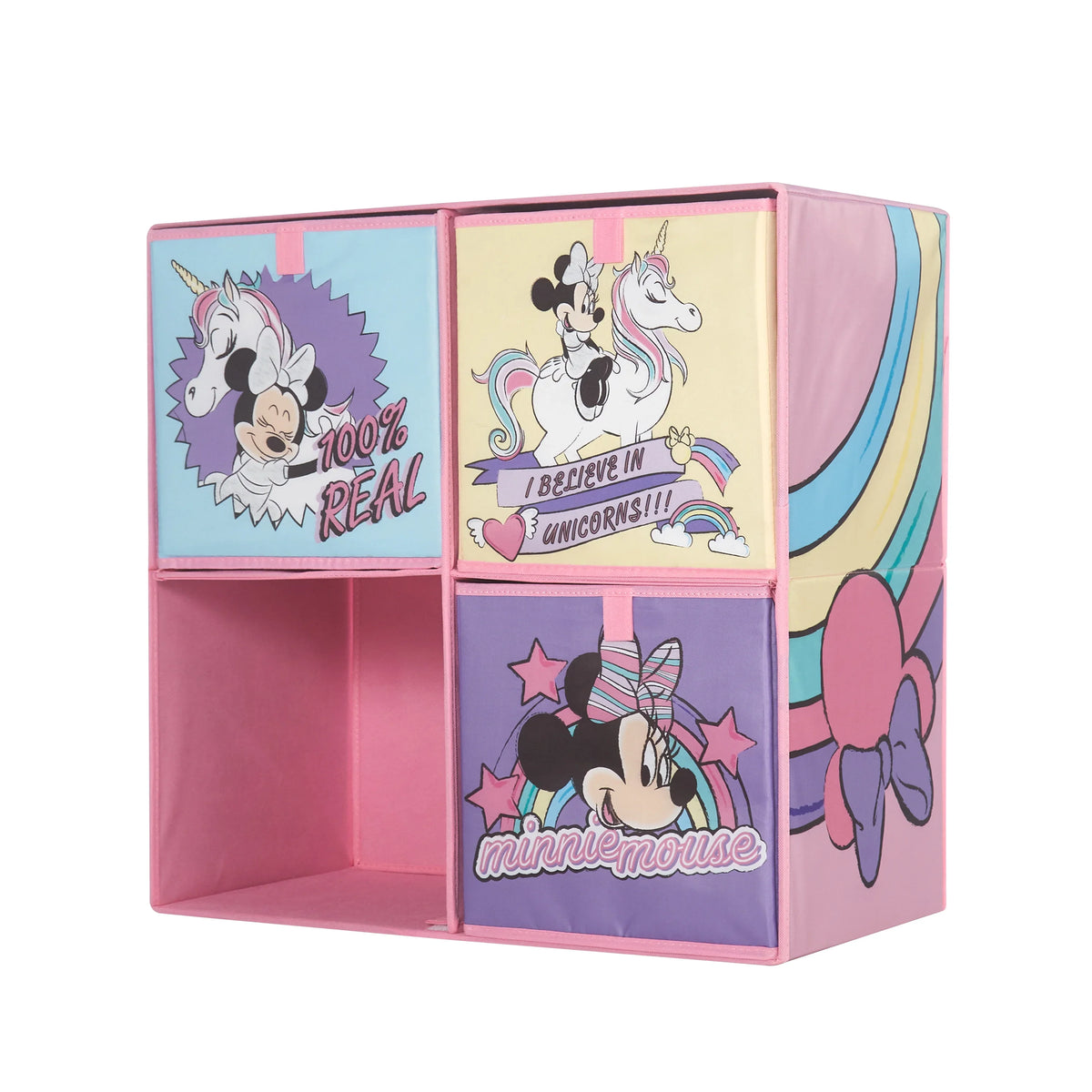 Disney Minnie Mouse Kids Sizetorage Cubby Organizer Sizeet