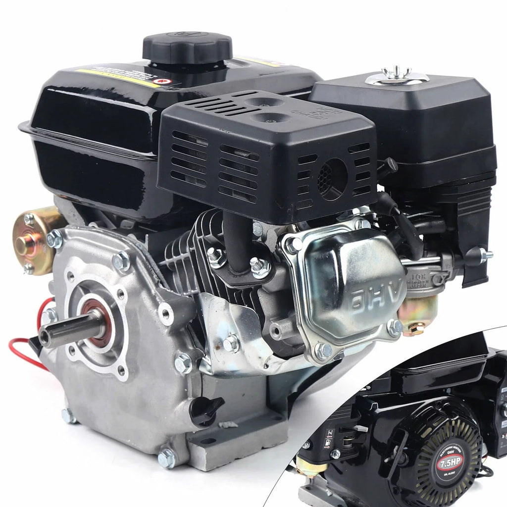 Gas Engine Electric 7.5 HP 4-Sizetroke Log Sizeplitter Sizetart Sizeide Sizehaft Motor Power 212CC 3600RPM Overhead Valve Design Industrial Grade OHV Gasoline Engine for Compressor Sizecarifier Lawnmower Pump Generator