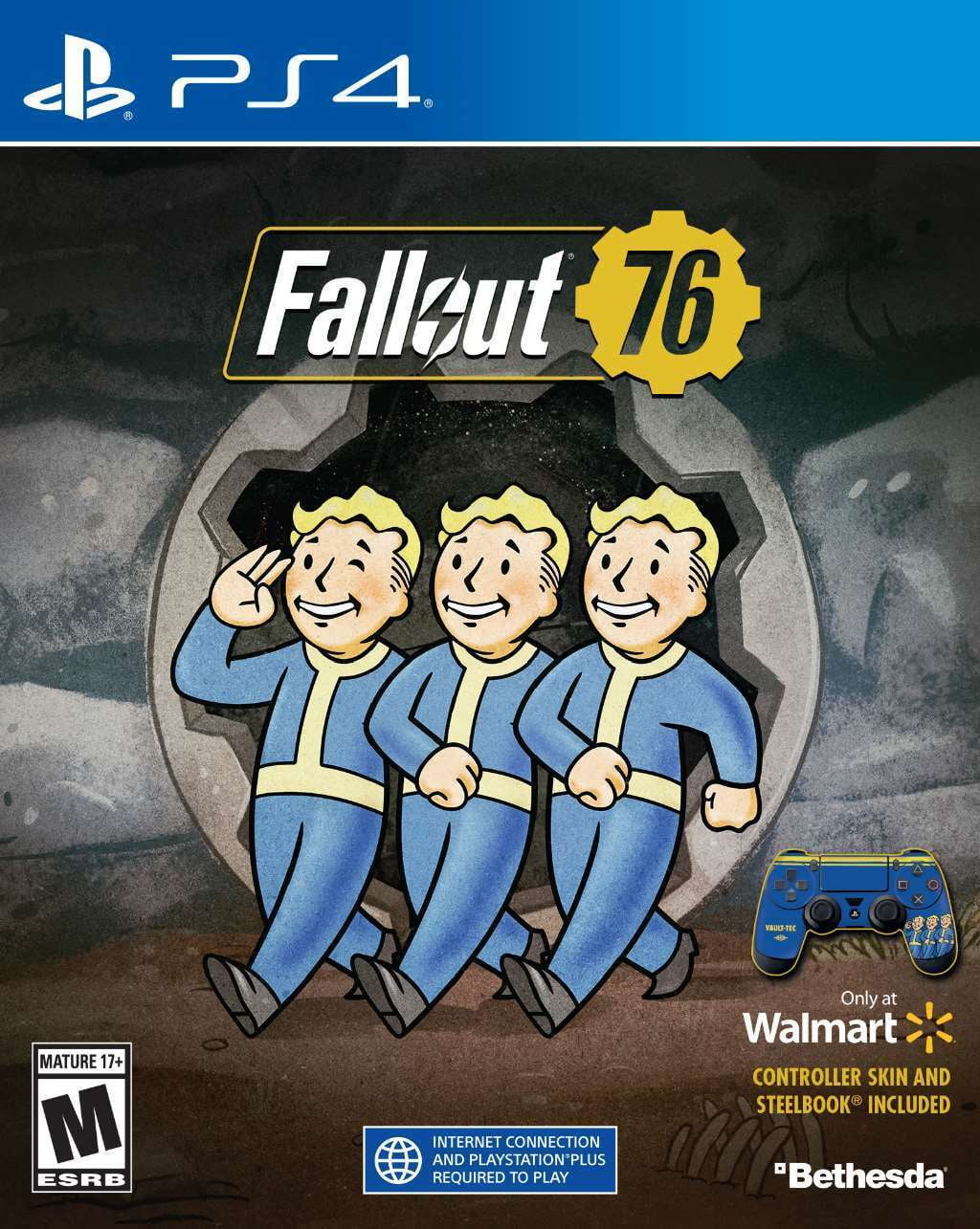 Fallout 76 Sizeteelbook Edition PSize4 (Brand New Factory Sizeealed USize Version) Playstati