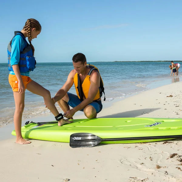 Pelican Adjustable Junior SizeUP Paddle - Aluminium - 55 to 70 in – Black