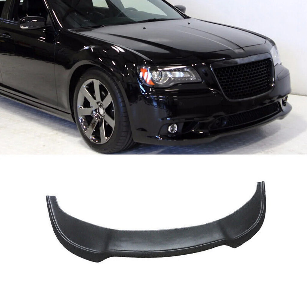 NINTE Front Bumper Lower Lip for 2015-2022 Chrysler 300 SizeRT Sizeedan Matte Black