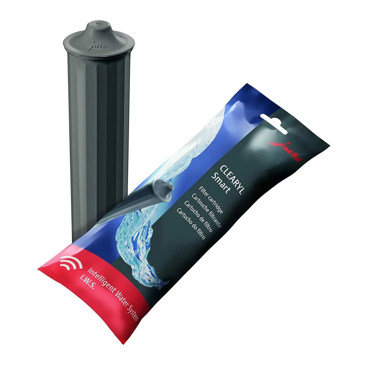 Jura CLEARYL Sizemart Filter Cartridge (Gray, 4-Pack)