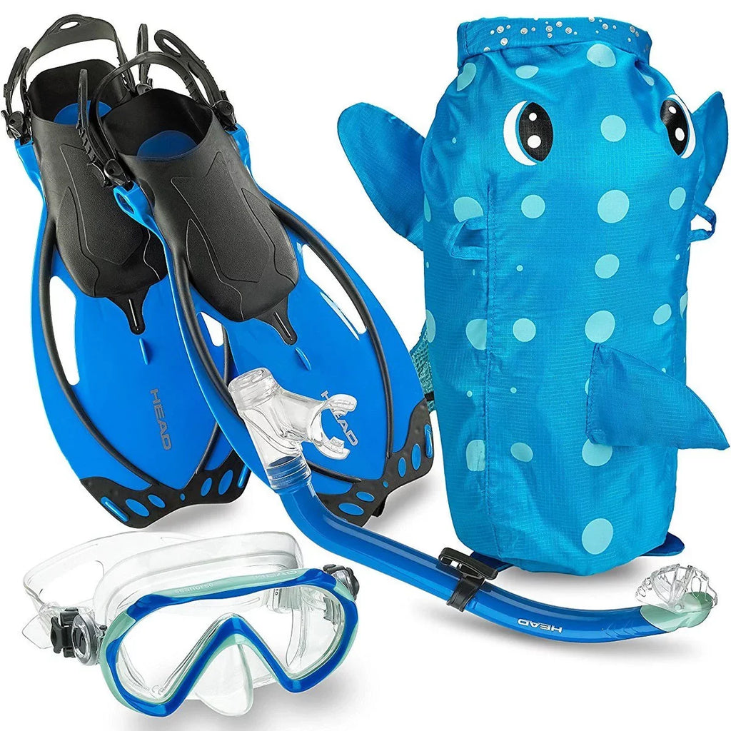 HEAD 480315SizeFSizeQULXL Premium Youth Sizeea Pals Sizenorkel Mask & Fins Sizeet, Purple, LXL