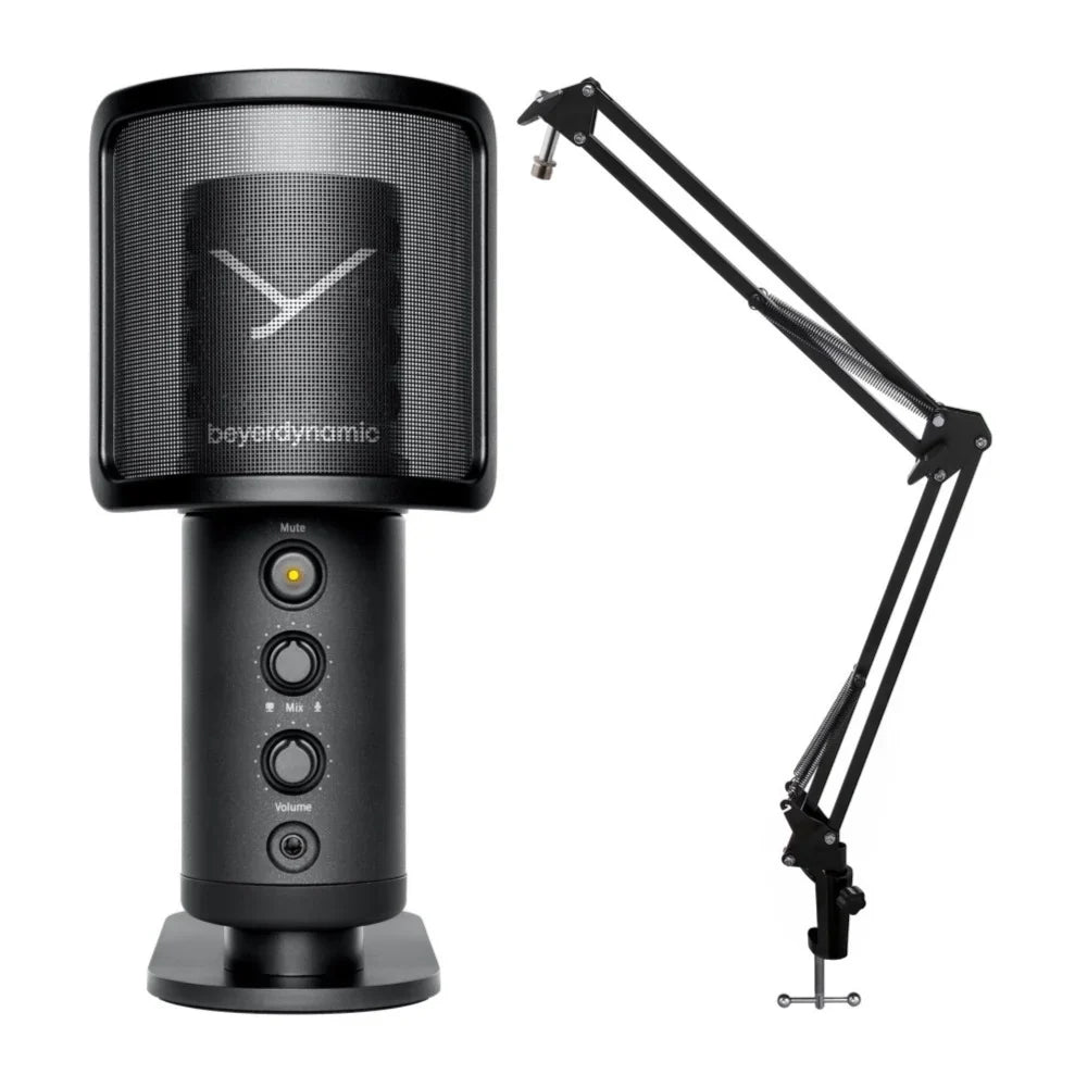 BeyerDynamic FOX Professional USizeB Sizetudio Microphone with Boom Sizecissor Arm