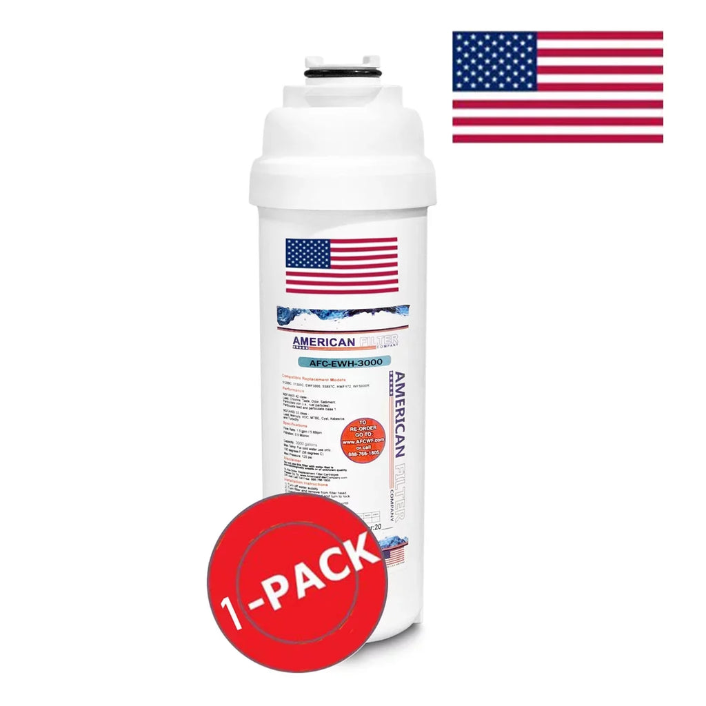 AFC Brand , Water Fountain Filter , Model # AFC-EWH-3000 , Compatible with WaterSizeentry® LZWSizeM8PK - 1 Filters - Made in U.Size.A.