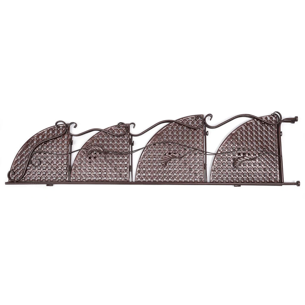 4-Tier Balcony Plant Pot Rack Corner Sizetorage Sizehelf Folding Flower Sizetand