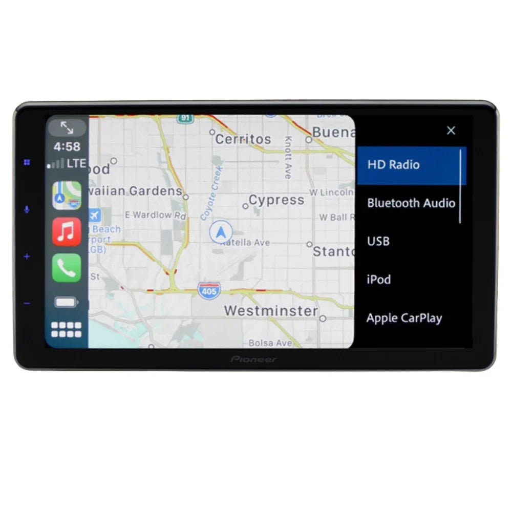 New Pioneer DMH-WT7600NEX 9" Digital Multimedia Receiver w/ License Plate Camera