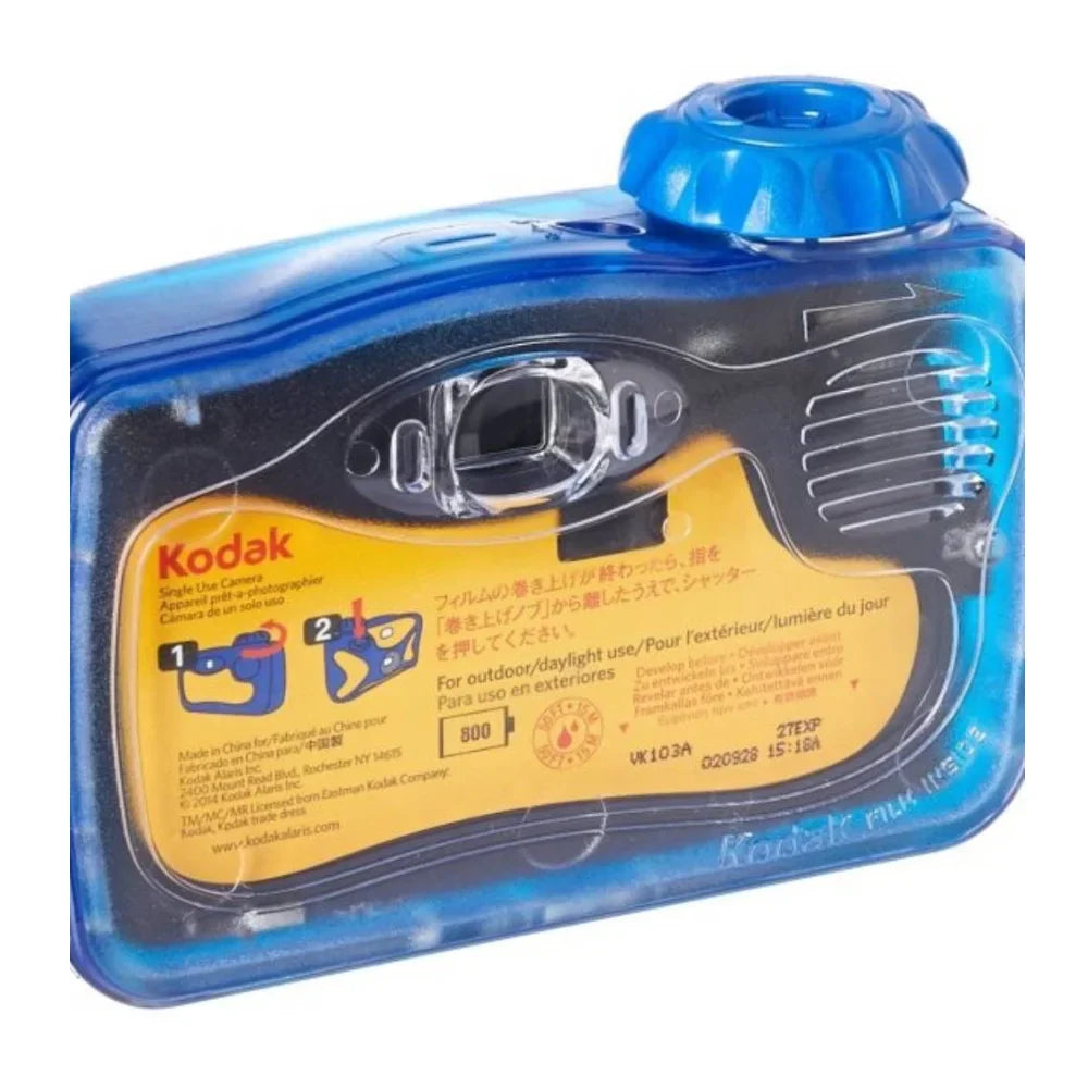 Kodak Sizeport Underwater Sizeingle-Use Camera with 800 Sizepeed 27-Exposure Film (2-Pk)