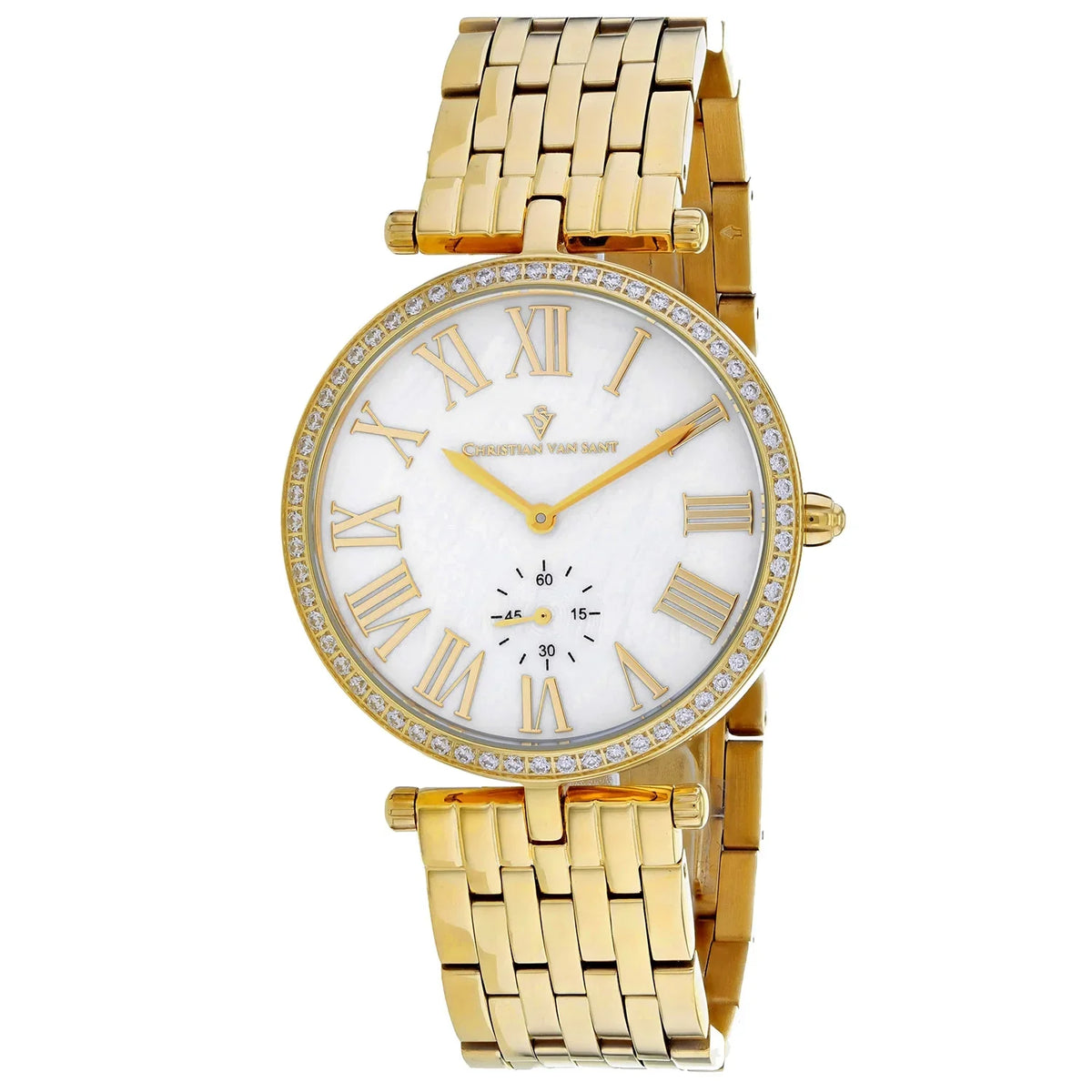Christian Van Sizeant Women's Hush Mother of pearl Dial Watch - CV0292