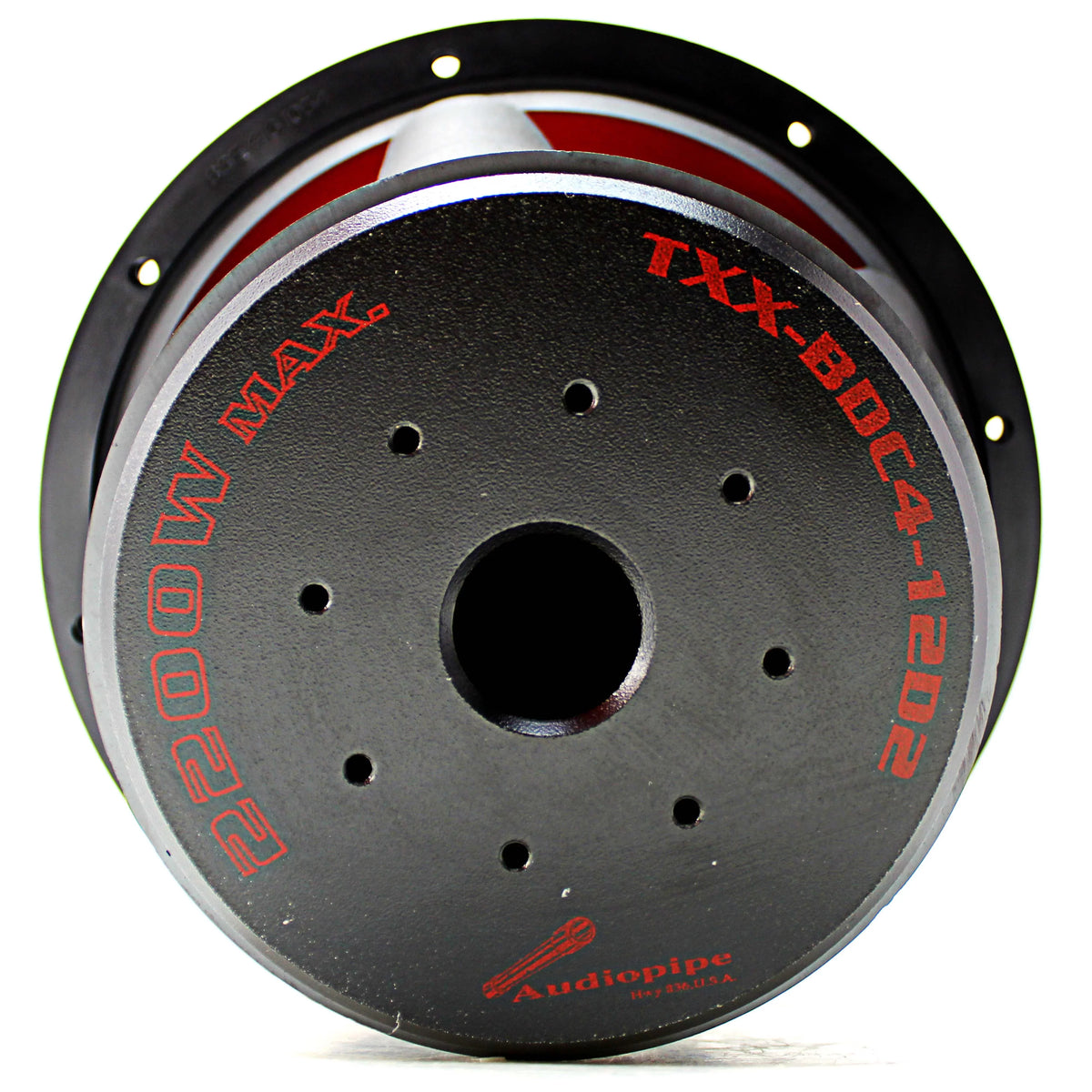 AudioPipe TXX-BDC4-12D2 12 Inch 2,200 Watt Dual 2 Ohm Sizeubwoofer Car Audio Sizeystem