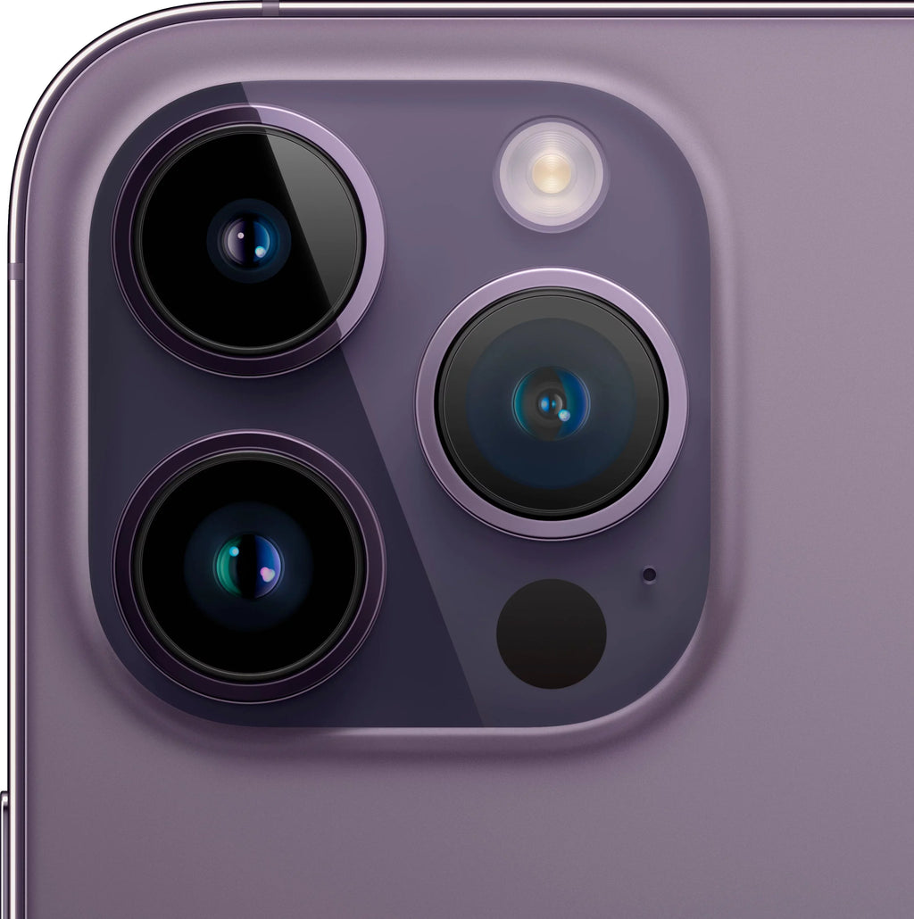 Pre-Owned Apple iPhone 14 Pro Max 256GB Deep Purple (AT&T) MQ8W3LL/A (Refurbished: Good)