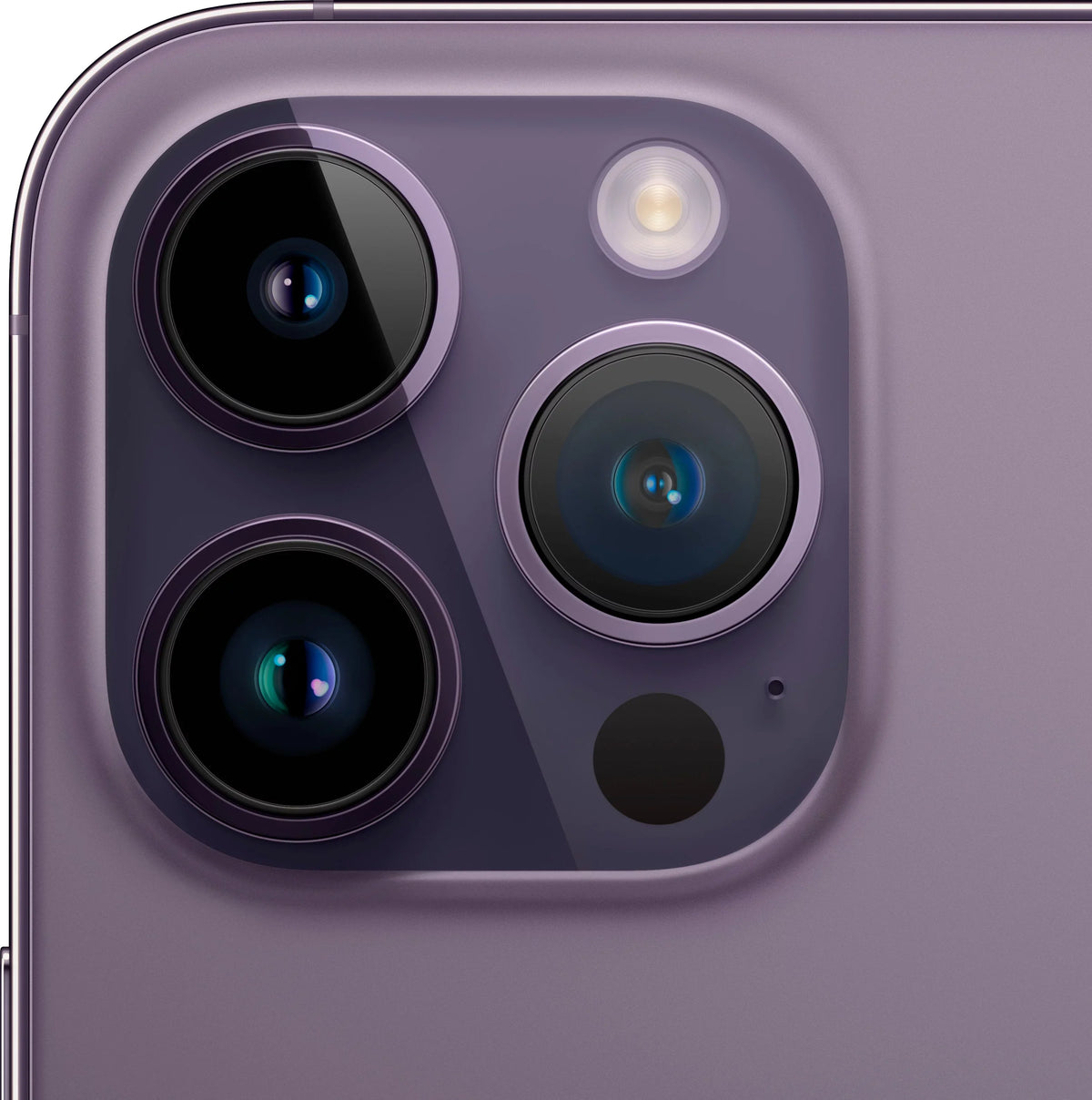 Pre-Owned Apple iPhone 14 Pro Max 256GB Deep Purple (AT&T) MQ8W3LL/A (Refurbished: Good)