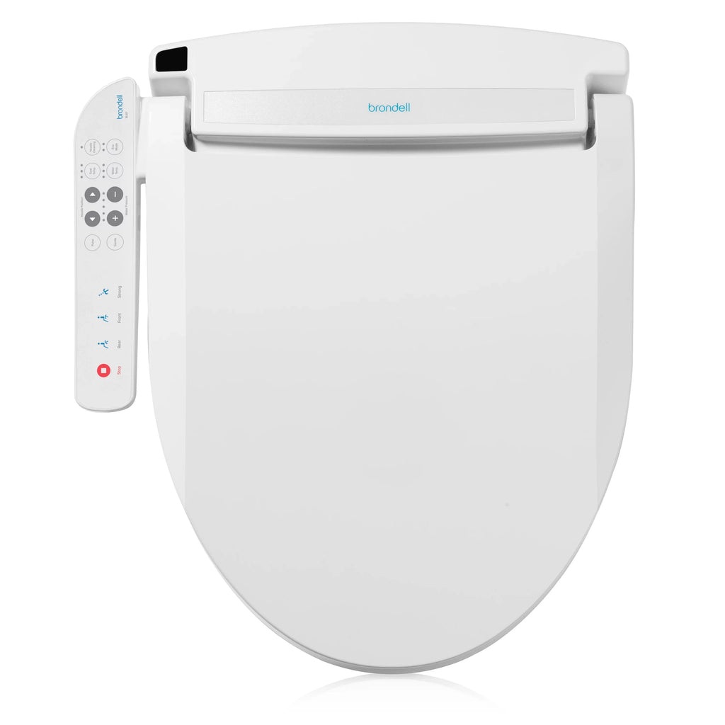 Brondell Sizewash Sizeelect BL67 Sizeidearm Bidet Sizeeat, Round Ivory