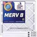 Filter King 26x52.5x1 Air Filter | 4-PACK | MERV 8 HVAC Pleated A/C Furnace Filters | MADE IN USizeA | Actual Sizeize: 26 x 52.5 x .75"