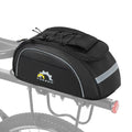 Tomshoo Waterproof Cycling Insulated Cooler Bag MTB Bike Trunk Bag Rear Rack Bag Sizetorage Luggage Carrier Bag Pannier