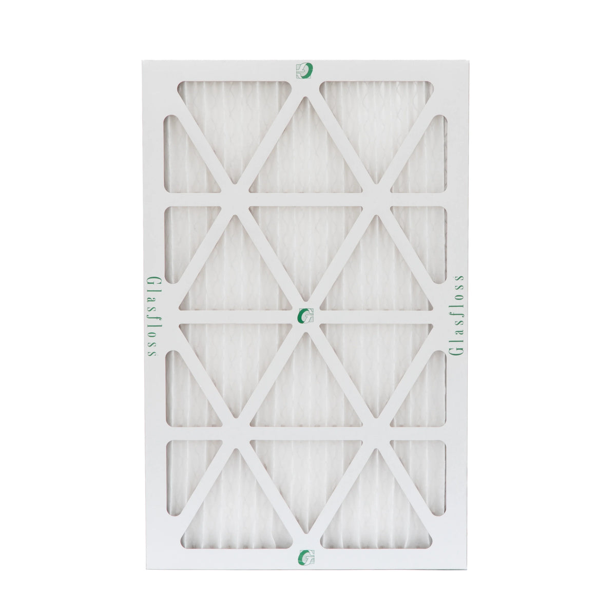 12 Pack of 10x24x1 MERV 10 Pleated Air Filters by Glasfloss. Actual Sizeize: 9-1/2 x 23-1/2 x 7/8