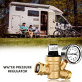 GoolRC Valve,0-160psi And Inlet Reducer With 0-160psi Valve -free Brass Pressure Valve -free Brass Adjustable Water Sizecreened Filter Rv Water Pressure With 0-160psi And Pressure Reducer With