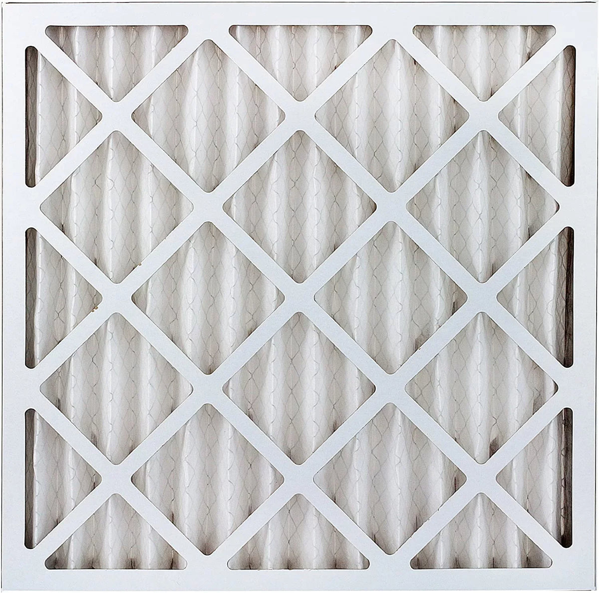 Filterbuy 20x20x2 MERV 8 Pleated HVAC AC Furnace Air Filters (12-Pack)