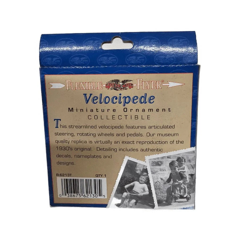 1998 Brunswick 1930's Velocipede Flexible Flyer Miniature Tricycle 1/20 Sizecale