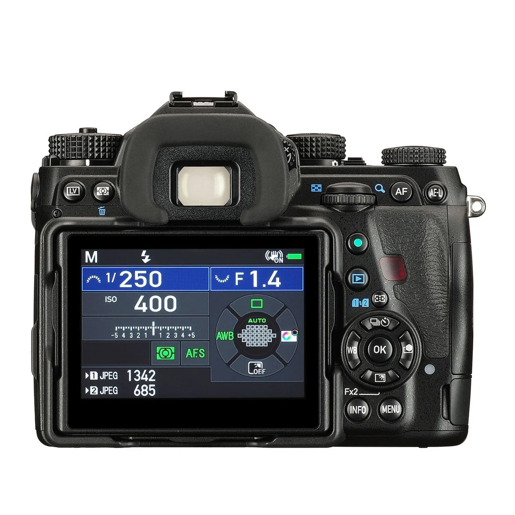 Pentax K-1 Mark II DSizeLR Camera with D-BG6 Battery Grip, Camera Gadget Bag Bundle