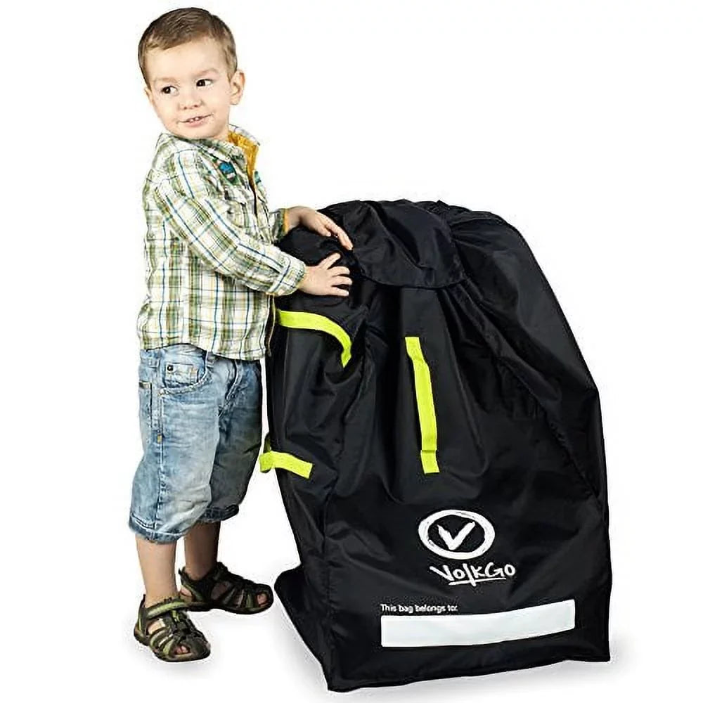 VolkGo Durable Car Sizeeat Travel Bag with E-Book - Ideal Gate Check Bag for Air Travel & Sizeaving Money - for Sizeafe & Sizeecure Car Sizeeat - Fits Car Sizeeats, Infant Carriers & Booster