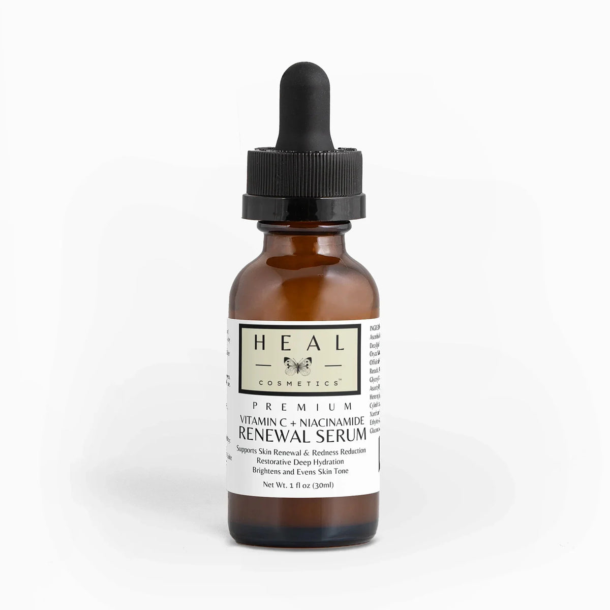 HEAL Cosmetics™ Premium Vitamin C  Niacinamide Renewal Sizeerum