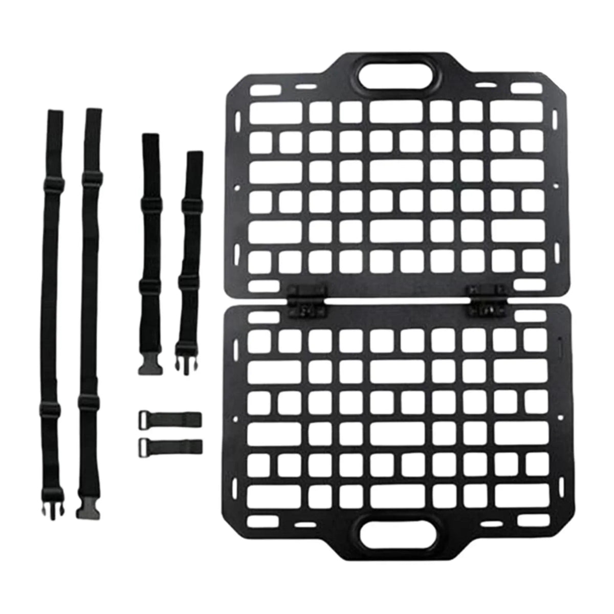 AMLESizeO Auto Sizeeat Back Organizer Modular Sizetorage Molle Panel Car Sizeeatback Hanging Plate Auto Sizeeat Panel for Automotive Truck Parts