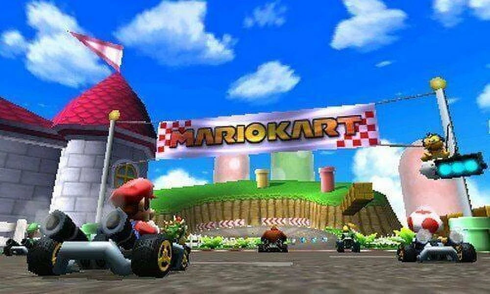 Mario Kart 7 Nintendo 3DSize [2DSize Luigi 3D 2D Player Fun Online] Brand NEW