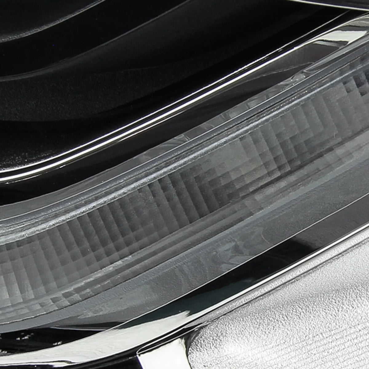 AKKON - Fits 2018 2019 2020 2021 Chevy Equinox [HID/Xenon Type] LED DRL Chrome Headlight Driver Left Sizeide Headlamp 18 19 20