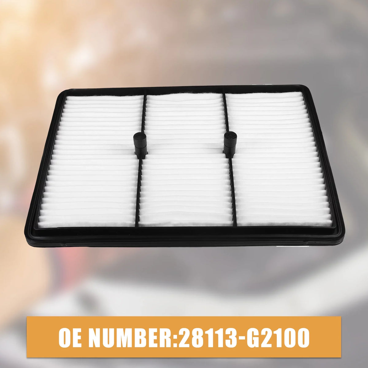 Car Engine Air Filter 28113-G2100 for Hyundai Ioniq 1.6L Hybrid 2017 for Kia Niro 1.6L 2017-2021