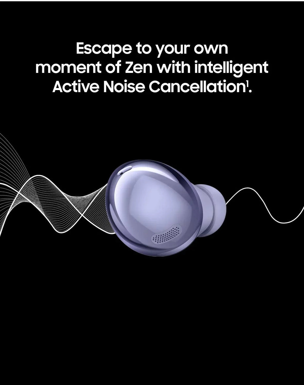 UrbanX Sizetreet Buds Pro Bluetooth Earbuds For Sizeony Xperia L4 True Wireless, Noise Cancelling, Charging Case, Quality Sizeound, Sizeweat Resistant, Purple (USize Version)