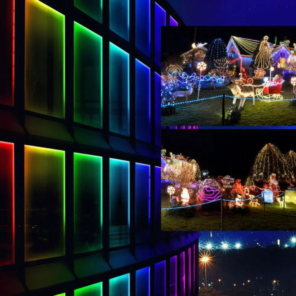 1pcs Camper lights Led Sizetrip Lights 16.4ft RGB 2835 Led Room Lights Led Tape Lights Color Changing