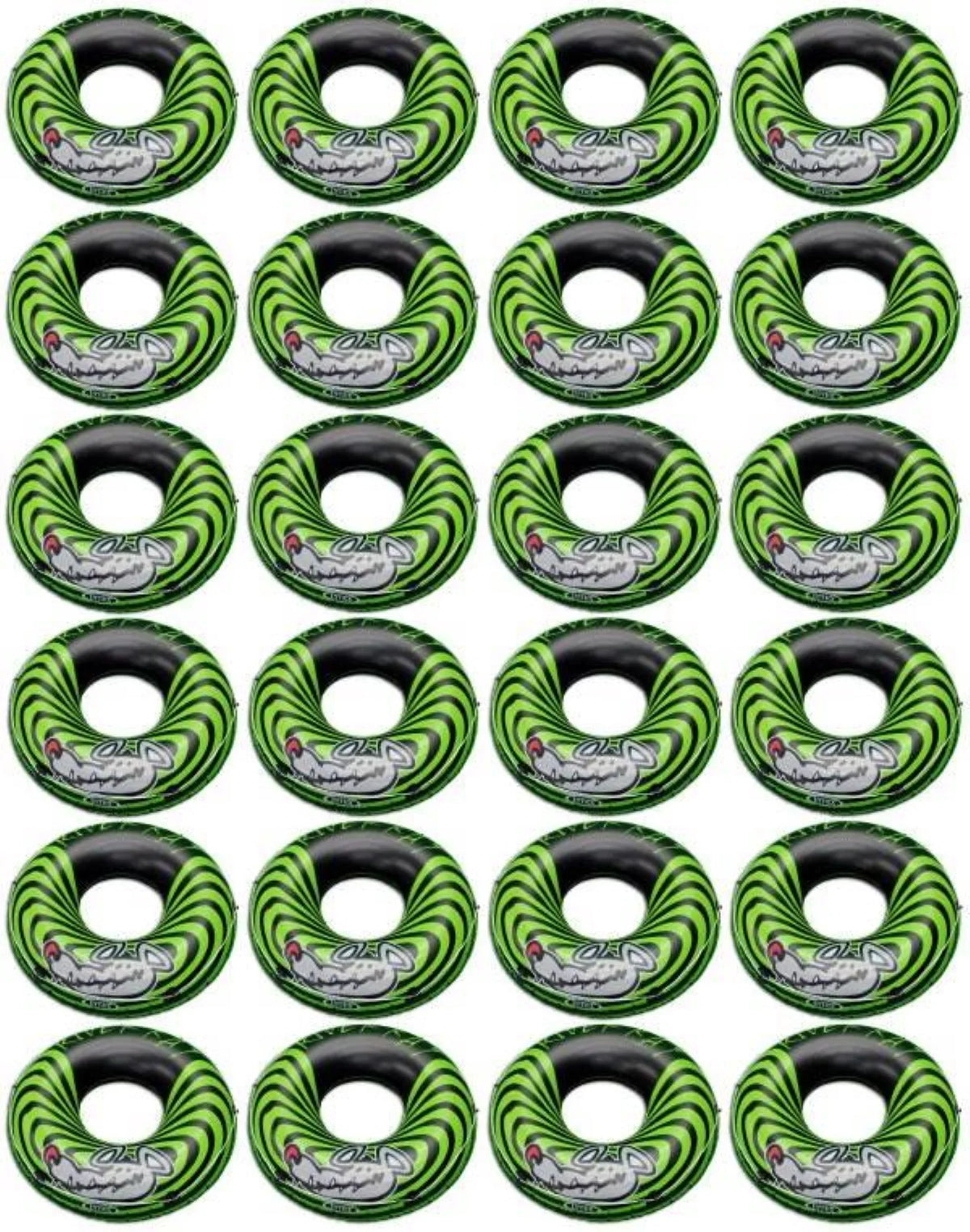 24-Pack Intex River Rat 48" Inflatable Tubes For Lake/Pool/River | 24 x 68209E