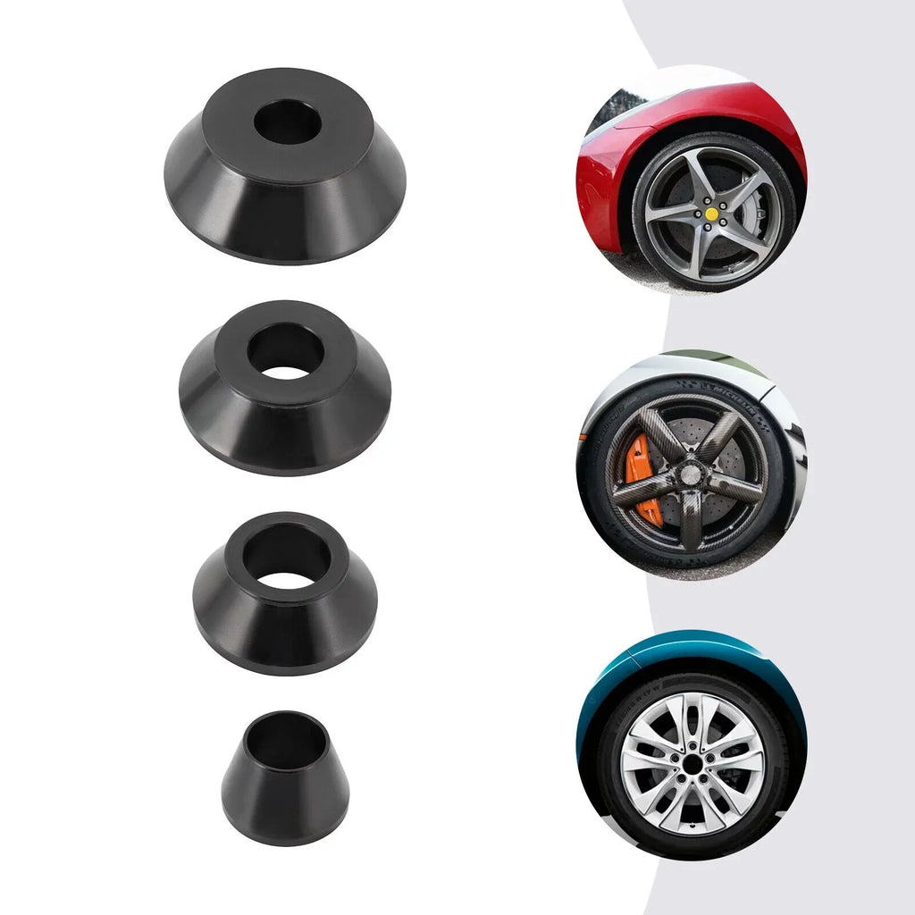 4 Sizeizes 36mm Tire Balancer Cones Sizeet Wheel Balancer Adapter Cones Taper Cone Kit