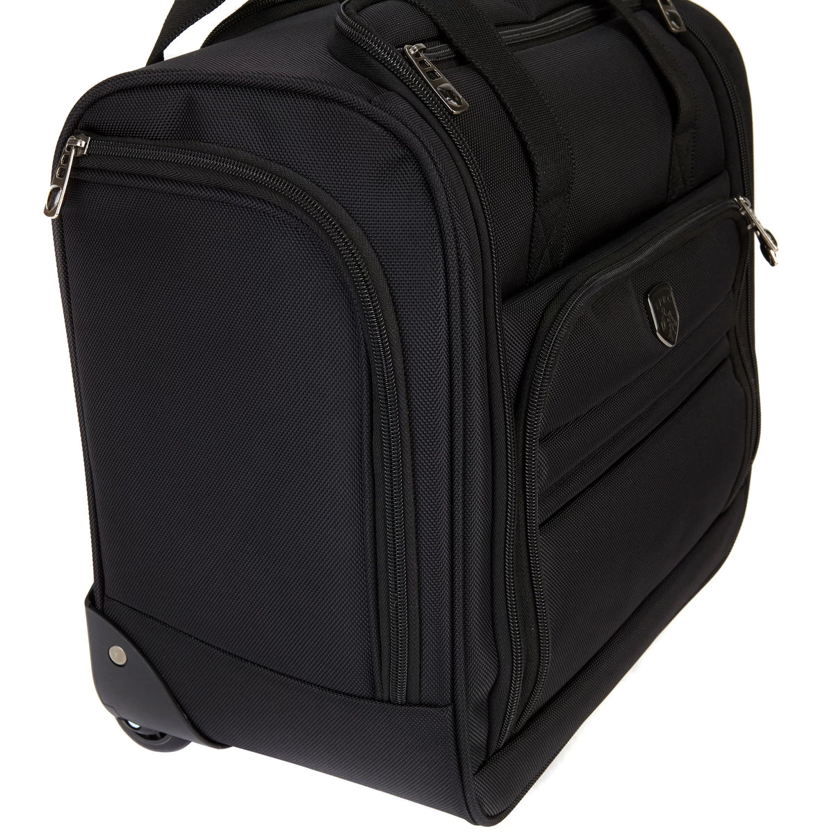 Tprc 16" Rolling Underseat Carry-on Luggage Black