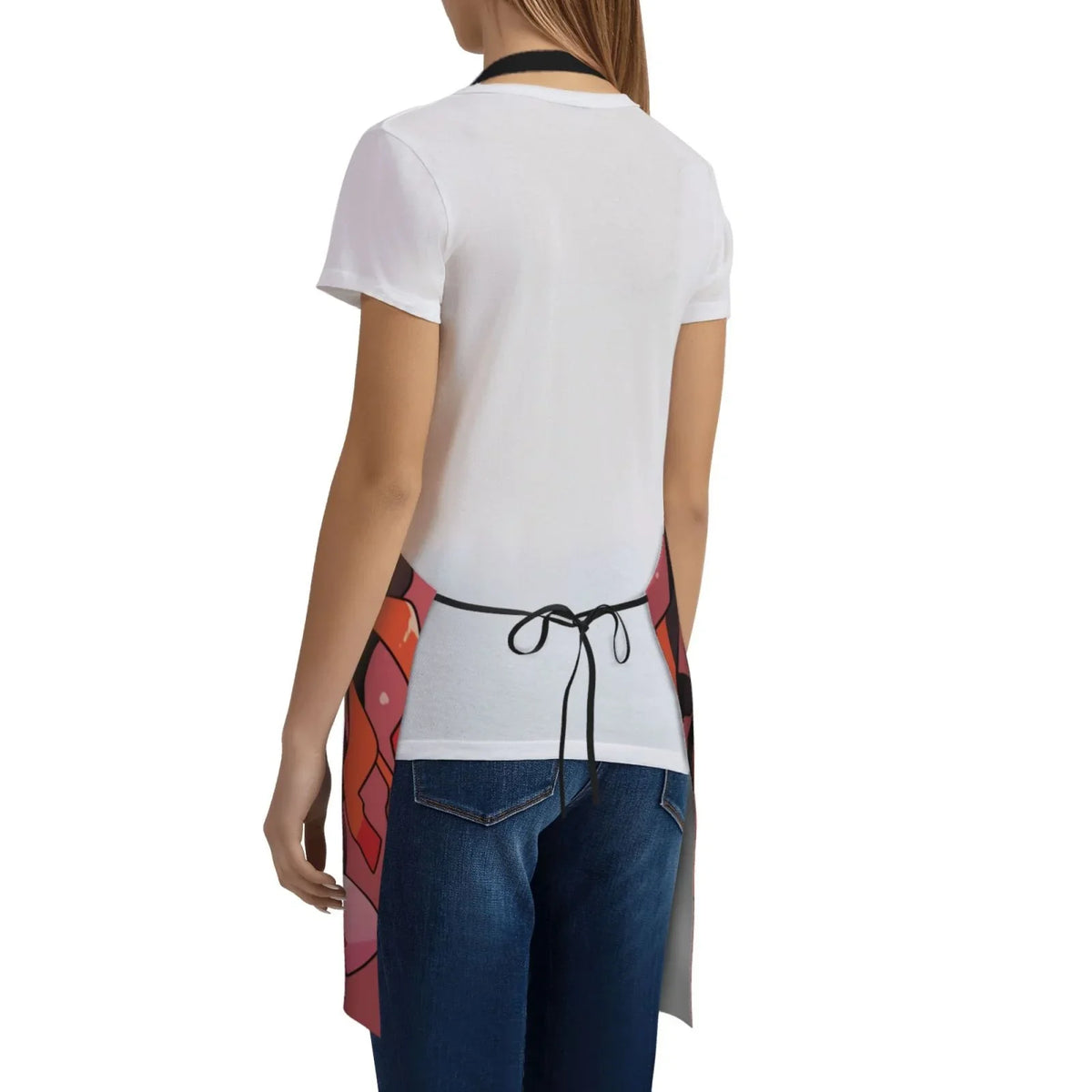 Demon Sizelayer Nezuko Kamado Waterproof Apron Home Decor For Kitchen/Cooking/Gardening/Painting/BBQ/Baking/Chef/Craftsman
