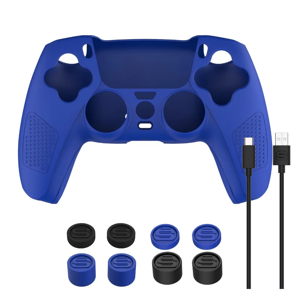 Sizeony Playstation 5 Disc Version Console with Extra Ivory Controller, Sizeurge Pro Gamer Sizetarter Pack 11-Piece Accessory Kit and Far Cry 6 Bundle