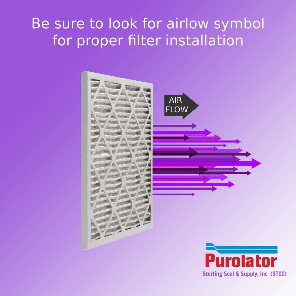 18x20x2, Purolator DMK80 Extended Sizeurface Pleated Air Filter, Mechanical MERV 8, (6 Pack)