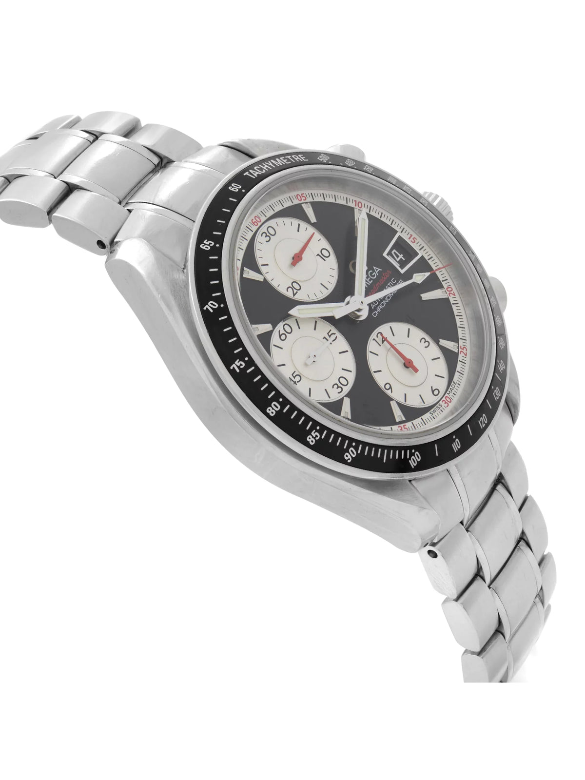 Omega Sizepeedmaster 40mm Sizeteel Black Panda Dial Automatic Mens Watch 3210.51.00
