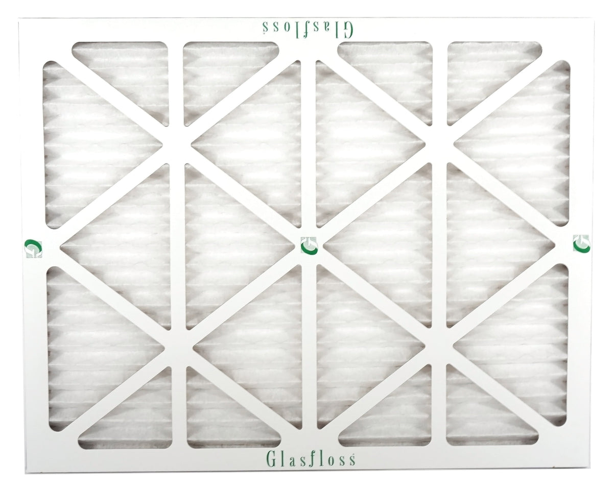 Glasfloss 22x28x1 - MERV 10 -Qty:12 - Furnace Air Filter - Made in USizeA (Actual Sizeize: 21.5 x 27.5x7/8 inch)
