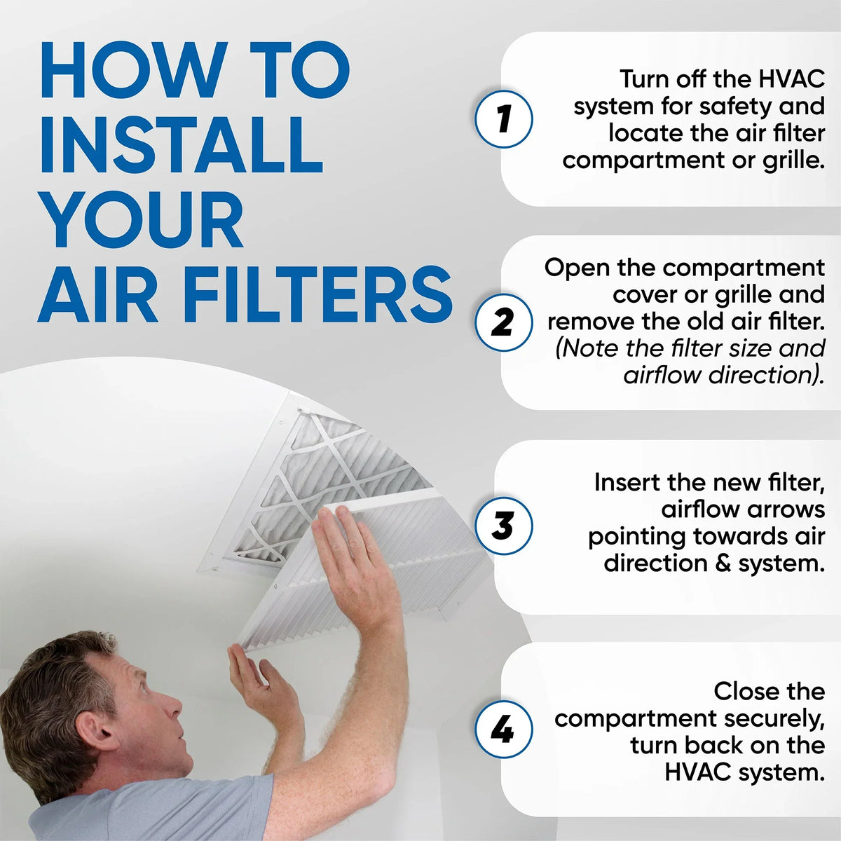 12 Pack of 10x24x1 MERV 10 Pleated Air Filters by Glasfloss. Actual Sizeize: 9-1/2 x 23-1/2 x 7/8
