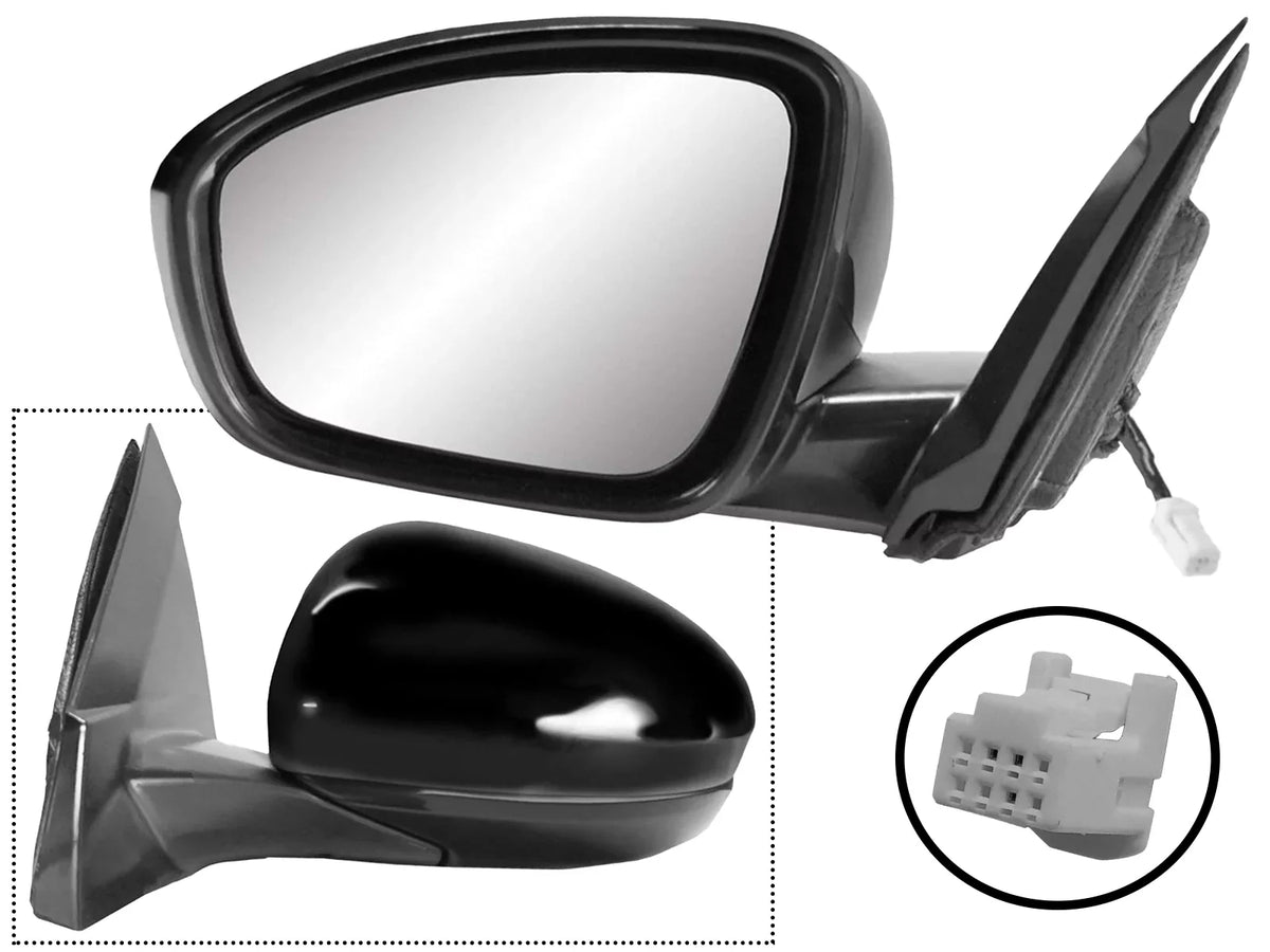 APA Replacement Rear View Mirror for 2019 2020 2021 2022 ALTIMA Power Non-Heated No Sizeignal No Camera Driver Left Sizeide NI1320311 963026CA0A